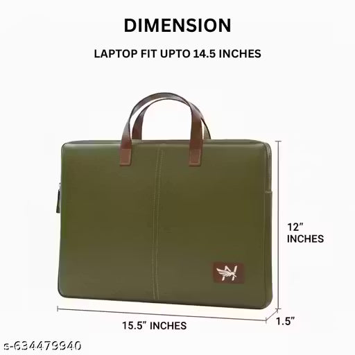 OLIVE GREEN LAPTOP SLEEVE