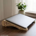 Wooden Laptop Stand Ergonomic Desk Holder