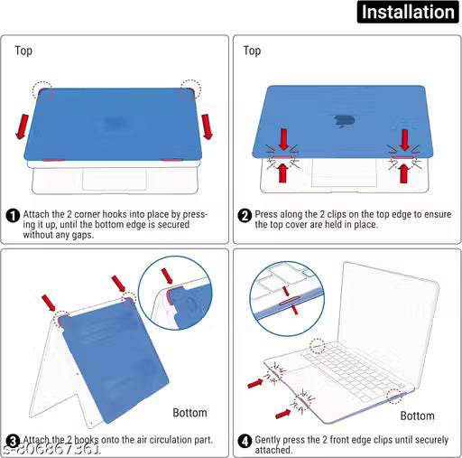 SafeMode Front & Back Case for MacBook Air 13 inch